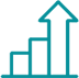 Conscious Copy Bar Graph Icon